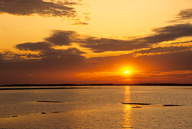 Virginia: Chincoteague Bay, sunset