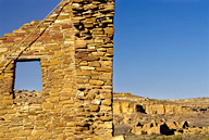 New Mexico: Chaco Culture National Historic Park, Anasazi “Pueblo Bonito” ruin (built AD 900–1115)