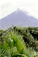 Costa Rica: Arenal Volcano seen from Arenal Lodge, December