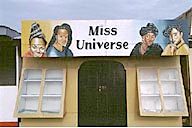 Ghana: Accra, hair dresser’s sign