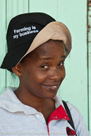 Regina Kamau, working for Kickstart