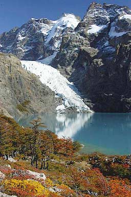Lago Azul in Glaciers National Reserve