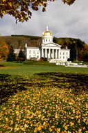 Vermont: Montpelier, State Capitol, October
