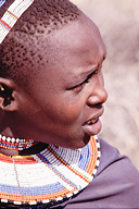 Tanzania: Maasai woman near Ngorongoro Crater