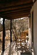 Porch at Ghost Ranch, NM