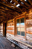 Deserted cabin at Ghost Ranch, NM