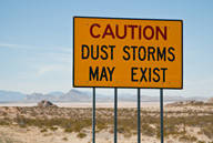 Highway sign on Interstate 10, AZ